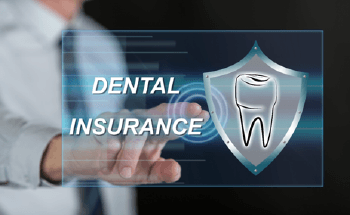 The words dental insurance on a screen